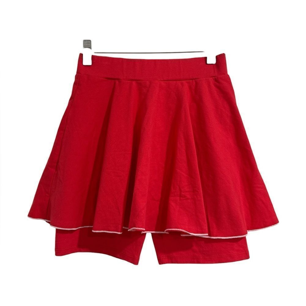 Kid pik vibrating Red Skater Skirt NWT
